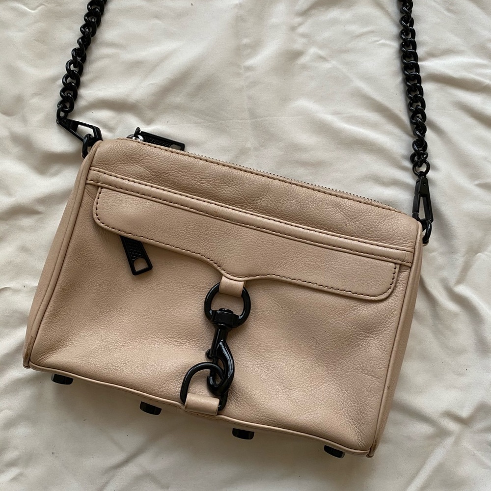REBECCA MINKOFF Mini Mac in Latte